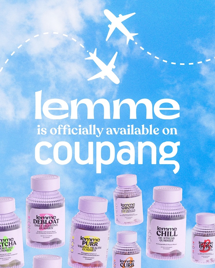 Coupang Powers Lemme’s Expansion Into South Korea, Bringing U.S. Wellness Brand to Millions of New Customers
